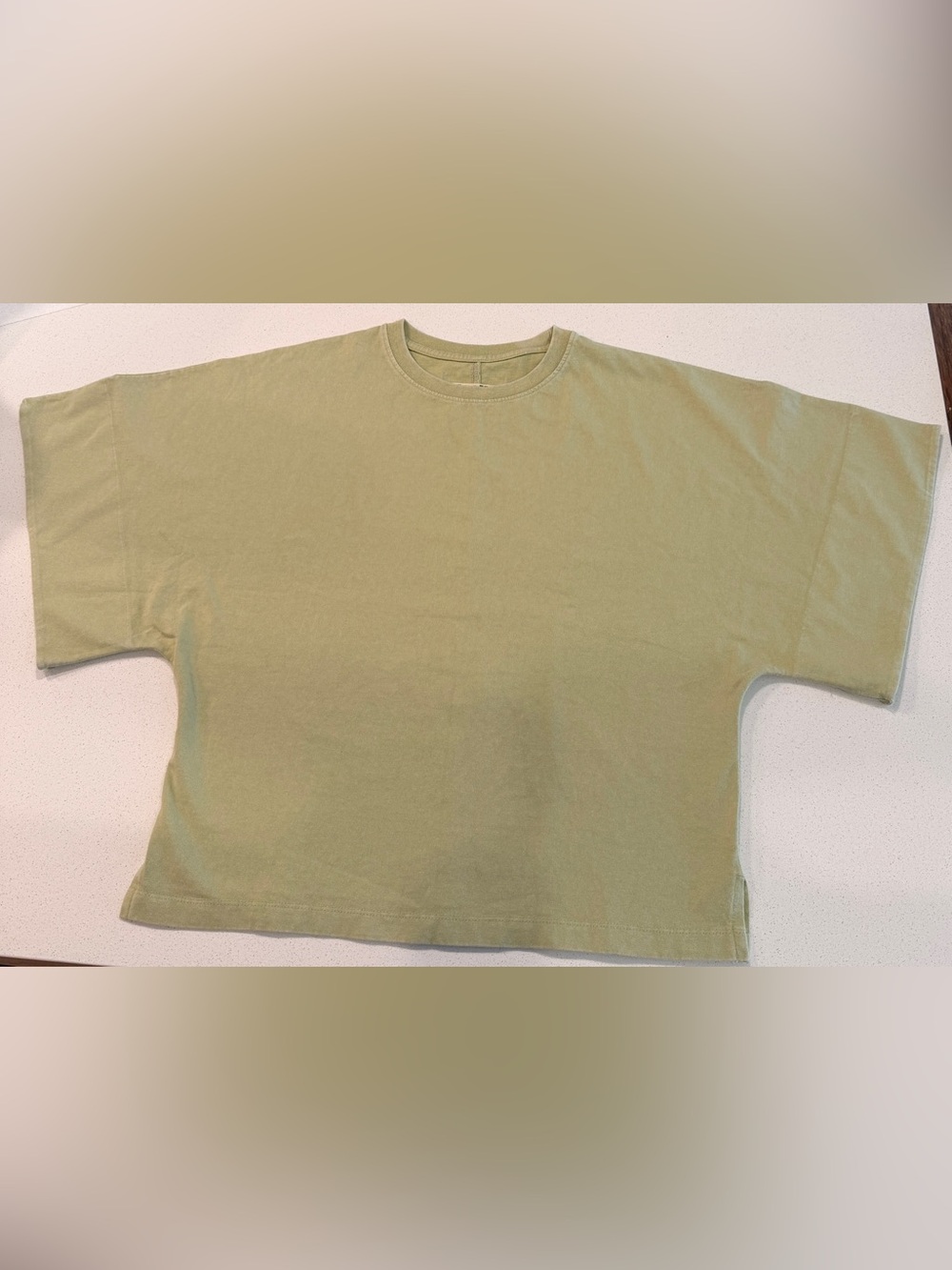 Free People Sage Green Top
